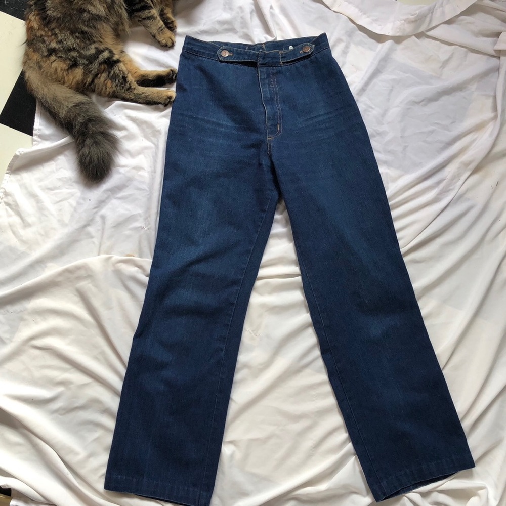 Rare Vintage 1970's Chemin de Fer Jeans